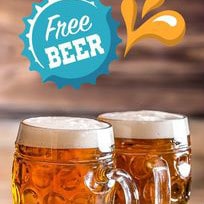 FREE Beer at 5+ Selected Restaurants !