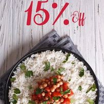 Flat 15% OFF on 348+ Selected Restaurants !
