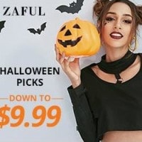 ZAFUL: Down to $ 9.99 on Halloween Picks Orders !
