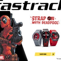 Titan: Flat ₹ 995 on Deadpool Fastrack Watches