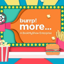 Burrp: FREE BookMyShow Vouchers + Flat 30% OFF on Orders Site-Wide