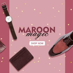 From ₹ 1,690 on Men's Maroon Magic Footwear