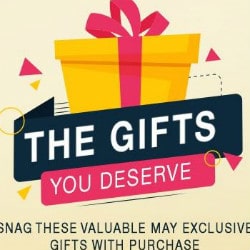 SUGAR Cosmetics: FREE Gifts on ALL Orders above ₹ 999+ Site-Wide