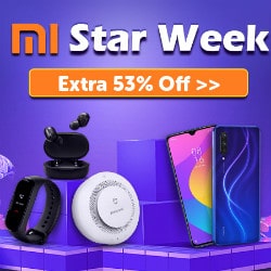 DX: Upto 53% OFF on Xiaomi Electronic Star Week