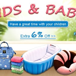 DX: Flat 6% OFF on Kids & Baby Orders