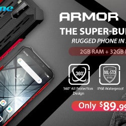 DX BR: US $ 89,00 no Armor X3 Rugged Phone