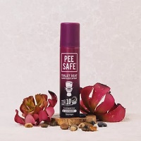 Flat 15% OFF on PEESAFE Toilet Seat Sanitizer Spray (Lavender) 