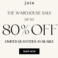 Joie: Upto 80% OFF on The Warehouse Sale Orders