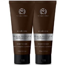 The Man Company: Flat 60% OFF on Body Wash Black Pepper and Bergamot Pack of 2