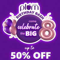 Plum Goodness: Get up to 50% OFF on Birthday Week Sale