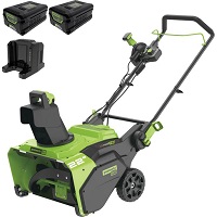 Greenworks: Get up to 20% OFF on Snow Blowers