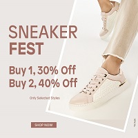Sneaker Fest: Buy 1 and Get 30% OFF