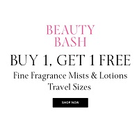 Buy1 Get 1 FREE on Fine Fragrance Mists & Travel Size Lotions