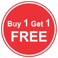 Buy 1 and Get 1 FREE