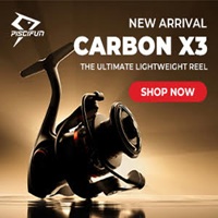 Piscifun: Early Bird Discount: Get 10% OFF on New Carbon X3 Spinning Reel