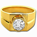 Surat Diamond : Get 50% off Men's Solitaire Diamond & Gold Ring Orders