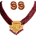 Surat Diamond : Get 42% off 4 String Ruby Bead Necklace Orders