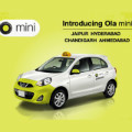 New Ola Mini Cab available off Online Bookings Orders