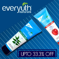 Get up to 43% off Everyuth Naturals Orders