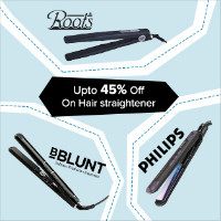 Get up to 45% off Hair Straighteners Orders