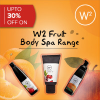 Purplle: Get up to 30% off W2 Fruit Body Spa Range Orders