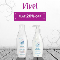 Get Flat 20% off Vivel Orders