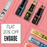 Purplle: Get up to 20% off Engage Orders