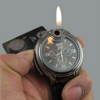 Gizmobaba: Get 53% off Wrist Watch Gadget With BUILT IN Cigarette Cigar Lighter Orders