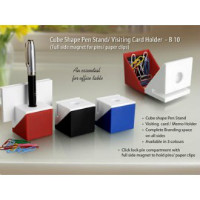 Get 50% off Cube Shape Pen Stand/Visiting Card Holder Orders