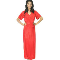 Shop CJ: Get 60% off Kuukee Red Satin Feel Nightwear Orders