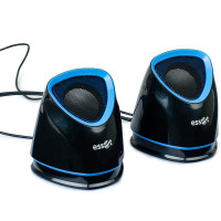 Bag it Today: Get 50% off Essot 2.0 Stereo Multimedia Speaker (Black Blue) Orders