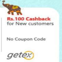 Get ₹ 100 Cashback off all Orders Site-Wide for New Customers