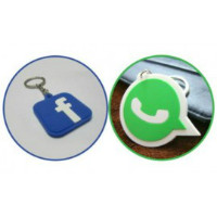 Get 53% off FB-WhatsApp Design Keychain Orders