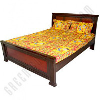 Get 37% off Double Bed Sheet - Red Orders