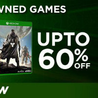 Get up to 60% off X-Box One Pre-Owned Games Orders