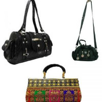 Get 58% off Estoss Set Of 3 Handbag Combo - Black Handbag, Multicolor Clutch & Black Sling Pouch Orders