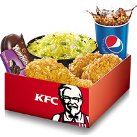 KFC: Flat ₹ 229 on 5 in 1 - Rice Box Orders