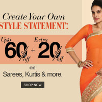 Voonik: Upto 80% OFF on Ethnic Wear Collection