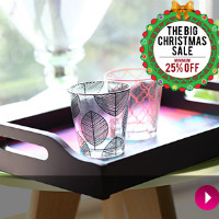 Flat 30% OFF on Glass Tumblers Orders