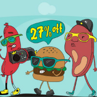 Khaugalideals: Flat 27% OFF on Grillz Sandwiches & More Orders