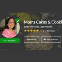 FoodCloud: Cakes, Tarts, Cookies & Cupcakes OFF on Moms Cakes & Cookies Orders minimum ₹ 500