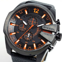 Rediff Shopping: 77% OFF on Diesel The Daddie Analog Chronograph Grey Dial Watch For Men Orders