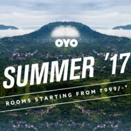 OYO Rooms: From ₹ 999 on Summer '17 Rooms Bookings