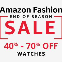 Amazon India: Upto 50% OFF on Timeless Watches !