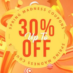 GearBest: Upto 30% OFF on Spring Madness Sale !