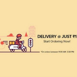 FreshMenu: Flat ₹ 1 Delivery on Delectable Meals Between 11 AM -> 3:30 PM