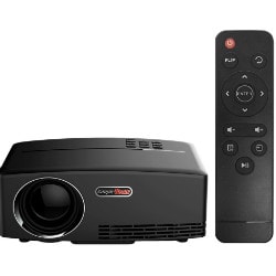 Cafago: Flat 48% OFF on GP80 Projector 1080P Full Color 180