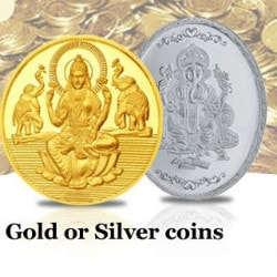 Rediff Shopping: Upto 90% OFF on Diwali Gold / Silver Coins