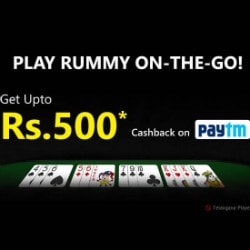 Ace2Three: Upto ₹ 500 Cashback on PayTM Orders Site-Wide