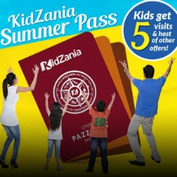 Kidzania Delhi: Flat ₹ 2,800 on Kid's Summer Pass Orders